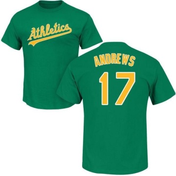 Mike Andrews Name & Number T-Shirt - Green