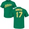 Mike Andrews Name & Number T-Shirt - Green