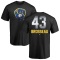 Mike Brosseau Midnight Mascot T-Shirt - Black