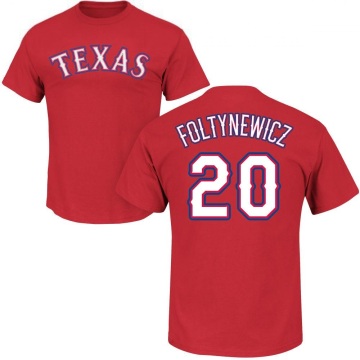 Mike Foltynewicz Name & Number T-Shirt - Red