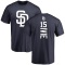 Mike Ivie Backer T-Shirt - Navy