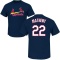 Mike Matheny Name & Number T-Shirt - Navy