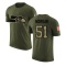 Mike Morgan Legend Salute to Service T-Shirt - Olive