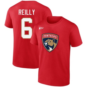 Mike Reilly 2023 Stanley Cup Final Name & Number T-Shirt - Red
