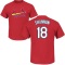 Mike Shannon Name & Number T-Shirt - Red