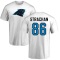 Mike Strachan Name & Number T-Shirt - White