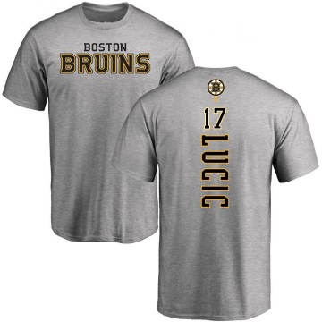 Milan Lucic Backer T-Shirt - Ash