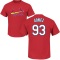 Moises Gomez Name & Number T-Shirt - Red