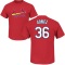 Moises Gomez Name & Number T-Shirt - Red