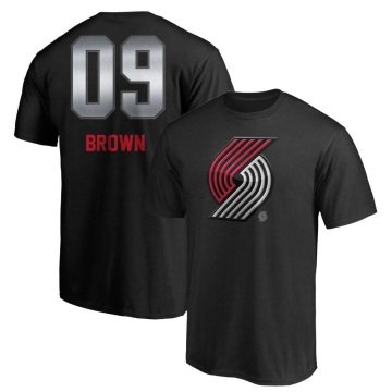 Moses Brown Midnight Mascot T-Shirt - Black