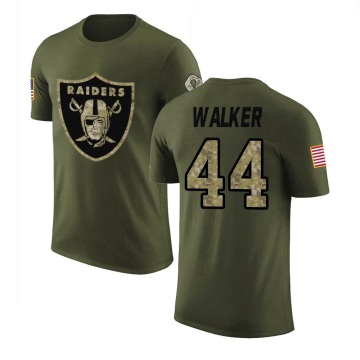 Mykal Walker Legend Salute to Service T-Shirt - Olive