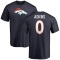 Nate Adkins Name & Number T-Shirt - Navy