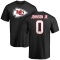 Nazeeh Johnson Name & Number T-Shirt - Black
