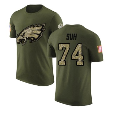 Ndamukong Suh Legend Salute to Service T-Shirt - Olive