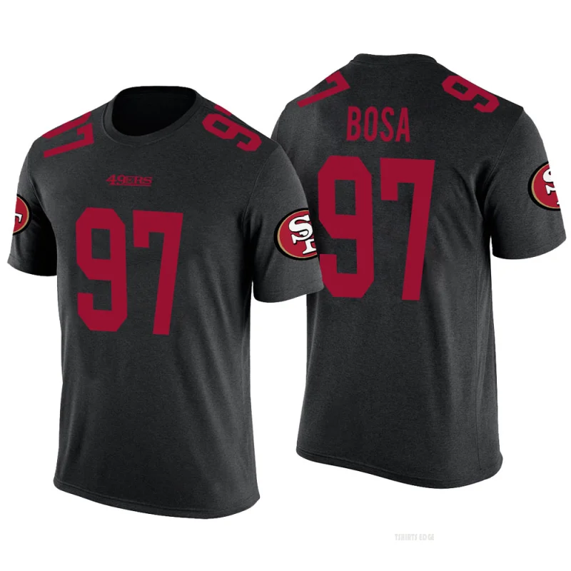 black 49ers jersey bosa