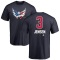 Nick Jensen Name and Number Banner Wave T-Shirt - Navy