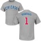 Nick Madrigal Name & Number T-Shirt - Gray