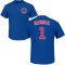 Nick Madrigal Name & Number T-Shirt - Royal