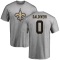 Nick Saldiveri Name & Number T-Shirt - Ash
