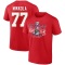 Niko Mikkola 2023 Stanley Cup Final Quest T-Shirt - Red