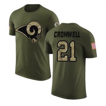Nolan Cromwell Legend Salute to Service T-Shirt - Olive