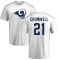 Nolan Cromwell Name & Number T-Shirt - White