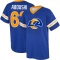 Oday Aboushi Name & Number Game Day V-Neck T-Shirt - Royal