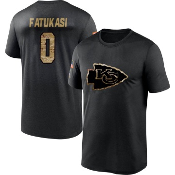 Olakunle Fatukasi 2020 Salute To Service Performance T-Shirt - Black