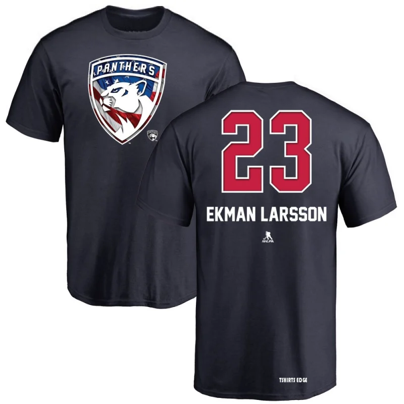 Women's Oliver Ekman-Larsson Backer T-Shirt - Ash - Tshirtsedge