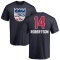 Oscar Robertson Name and Number Banner Wave T-Shirt - Navy