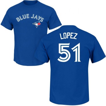Otto Lopez Name & Number T-Shirt - Royal