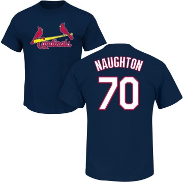 Packy Naughton Name & Number T-Shirt - Navy