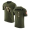 Paris Johnson Jr. Legend Salute to Service T-Shirt - Olive