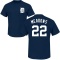 Parker Meadows Name & Number T-Shirt - Navy