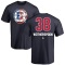 Parker Wotherspoon Name and Number Banner Wave T-Shirt - Navy