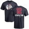 Pat Stapleton Name and Number Banner Wave T-Shirt - Navy