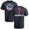 Patrick Baldwin Jr. Name and Number Banner Wave T-Shirt - Navy