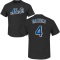 Patrick Mazeika Name & Number T-Shirt - Black