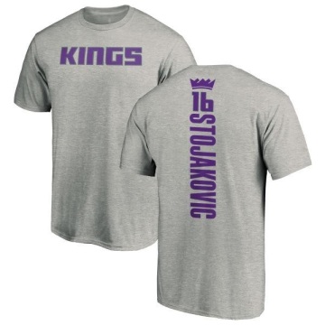 Peja Stojakovic Backer T-Shirt - Ash