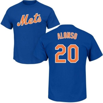 Pete Alonso Name & Number T-Shirt - Royal