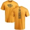 Peter Forsberg One Color Backer T-Shirt - Gold