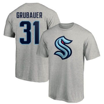 Philipp Grubauer Name & Number T-Shirt - Gray