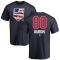 Pierre-Luc Dubois Name and Number Banner Wave T-Shirt - Navy