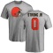 Pierre Strong Jr. Name & Number T-Shirt - Ash