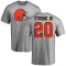 Pierre Strong Jr. Name & Number T-Shirt - Ash