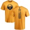 Pierre Turgeon One Color Backer T-Shirt - Gold