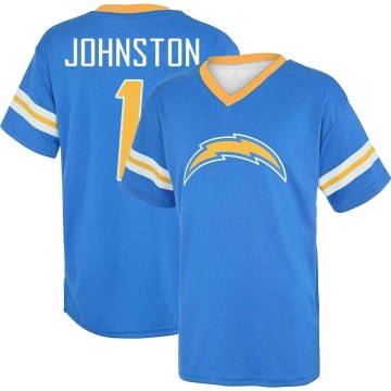 Quentin Johnston Name & Number Game Day V-Neck T-Shirt - Royal