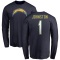 Quentin Johnston Name & Number T-Shirt - - Navy