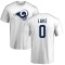 Quentin Lake Name & Number T-Shirt - White