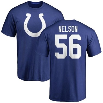 Quenton Nelson Name & Number T-Shirt - Royal